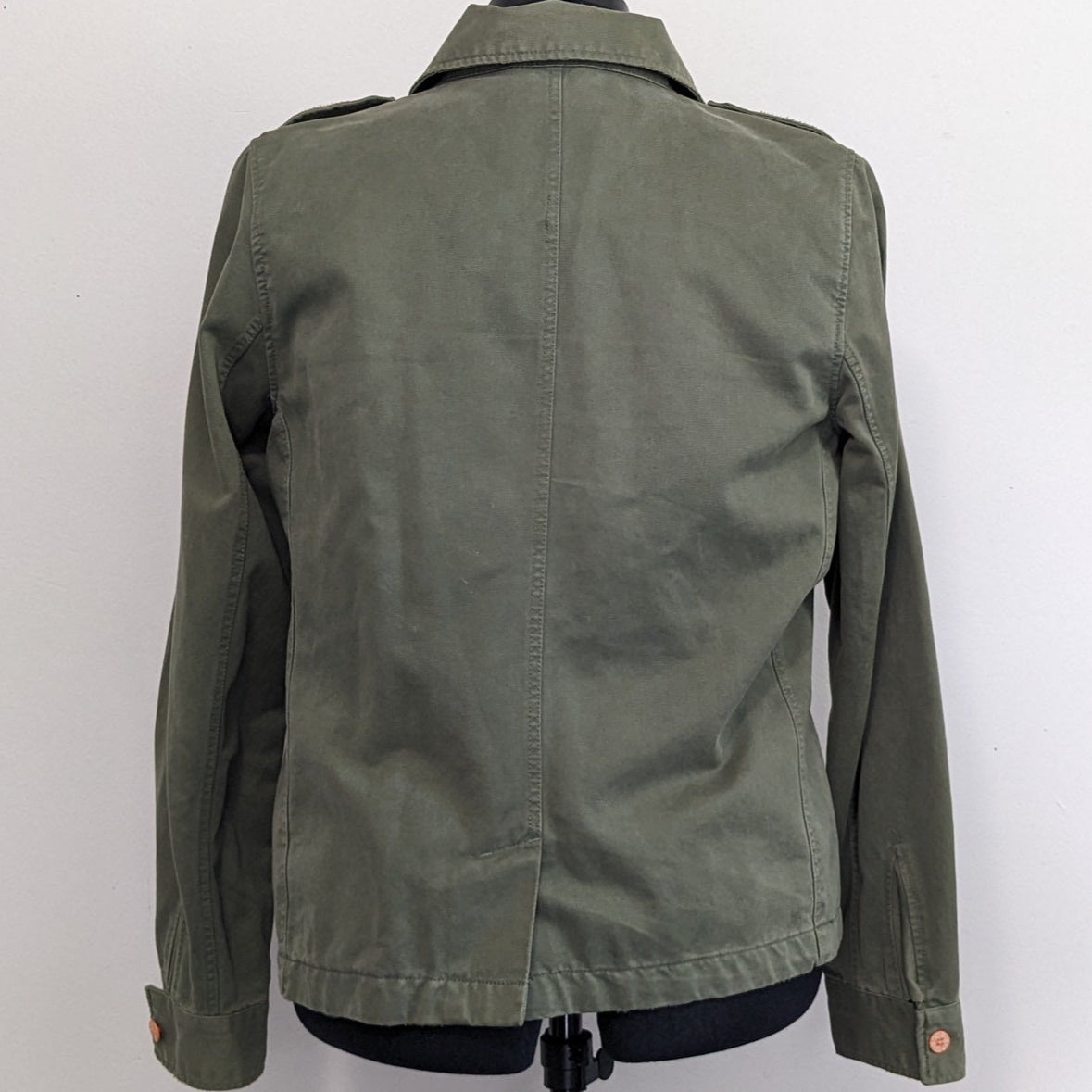 Green Jacket with lace detailing